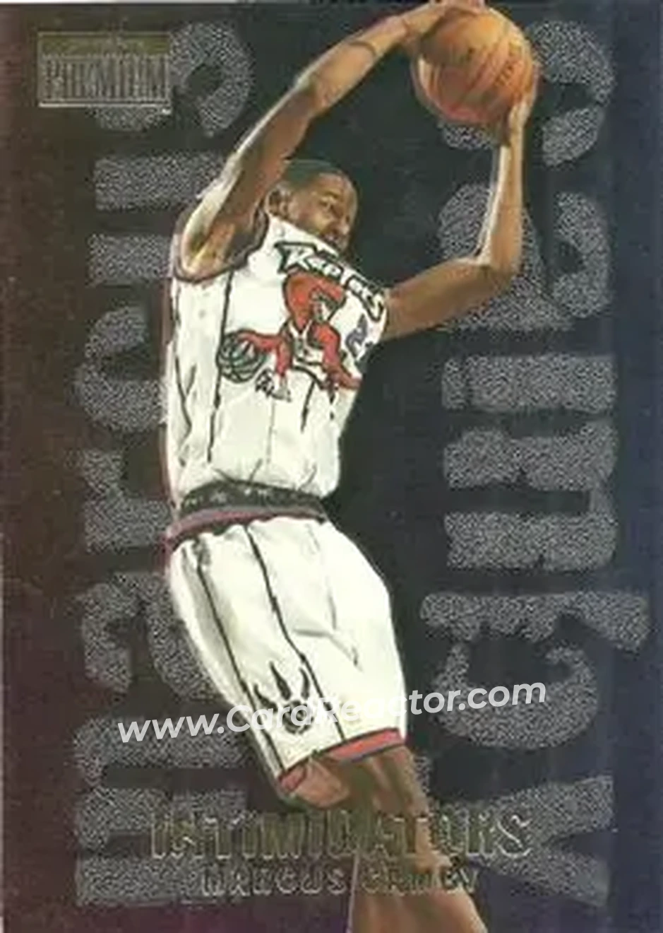 1996-97 SkyBox Premium - Intimidators #3 - Marcus Camby - Toronto Raptors - Front