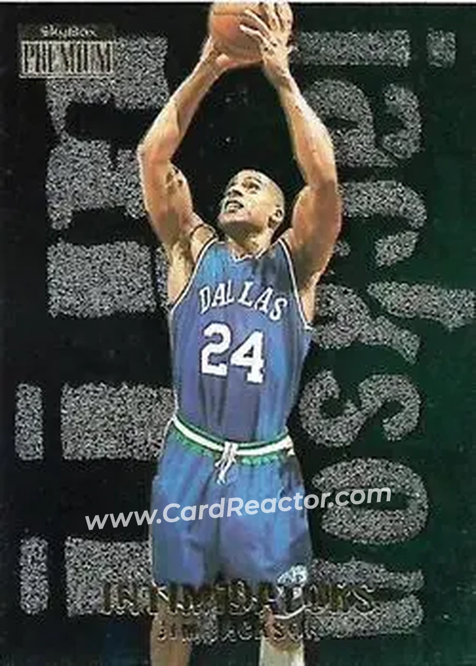 1996-97 SkyBox Premium - Intimidators #9 - Jim Jackson - Dallas Mavericks - Front