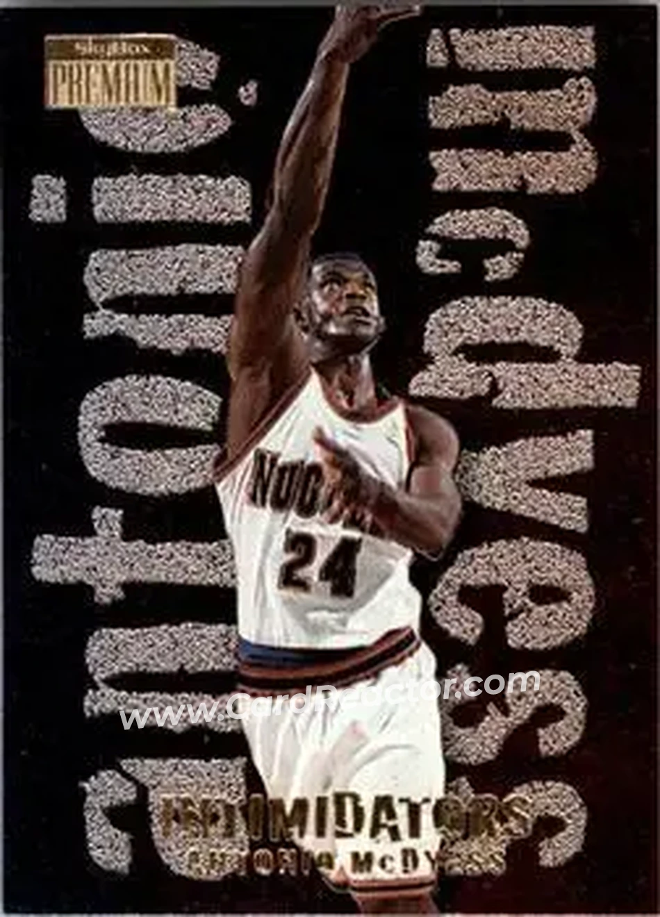 1996-97 SkyBox Premium - Intimidators #11 - Antonio McDyess - Denver Nuggets - Front