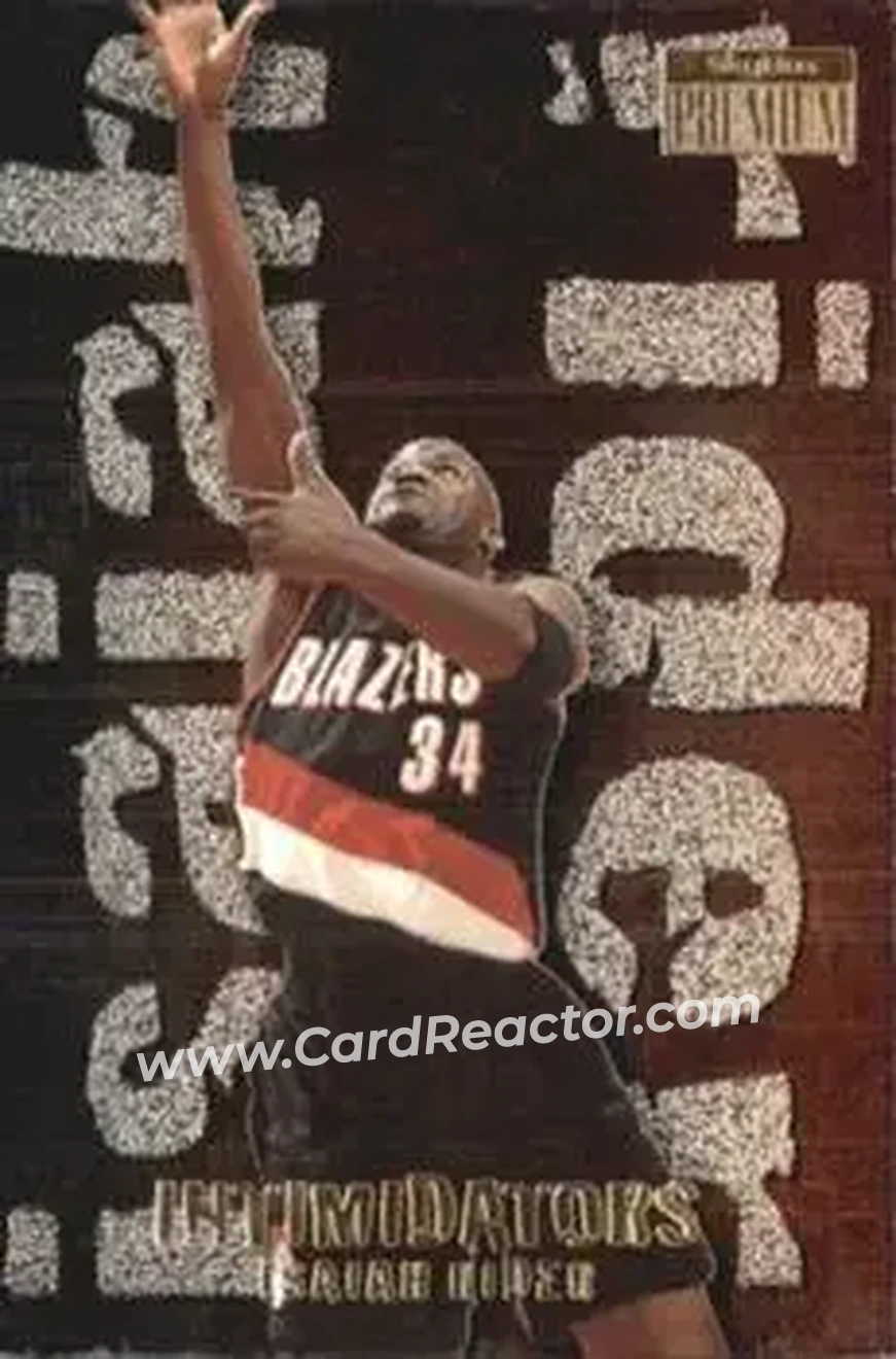 1996-97 SkyBox Premium - Intimidators #16 - Isaiah Rider - Portland Trail Blazers - Front