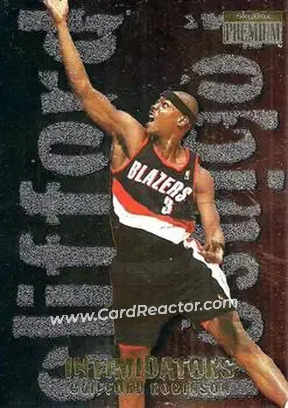 1996-97 SkyBox Premium - Intimidators #17 - Clifford Robinson - Portland Trail Blazers - Front