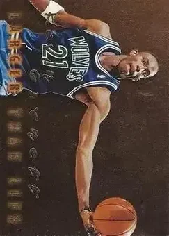 1996-97 SkyBox Premium #B3 Larger Than Life Kevin Garnett 1996-97 SkyBox Premium #B3 Larger Than Life Kevin Garnett