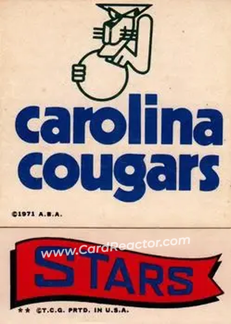 1973-74 Topps - Team Stickers #NNO - Card #NNO - Front 1973-74 Topps - Team Stickers #NNO - Card #NNO - Front