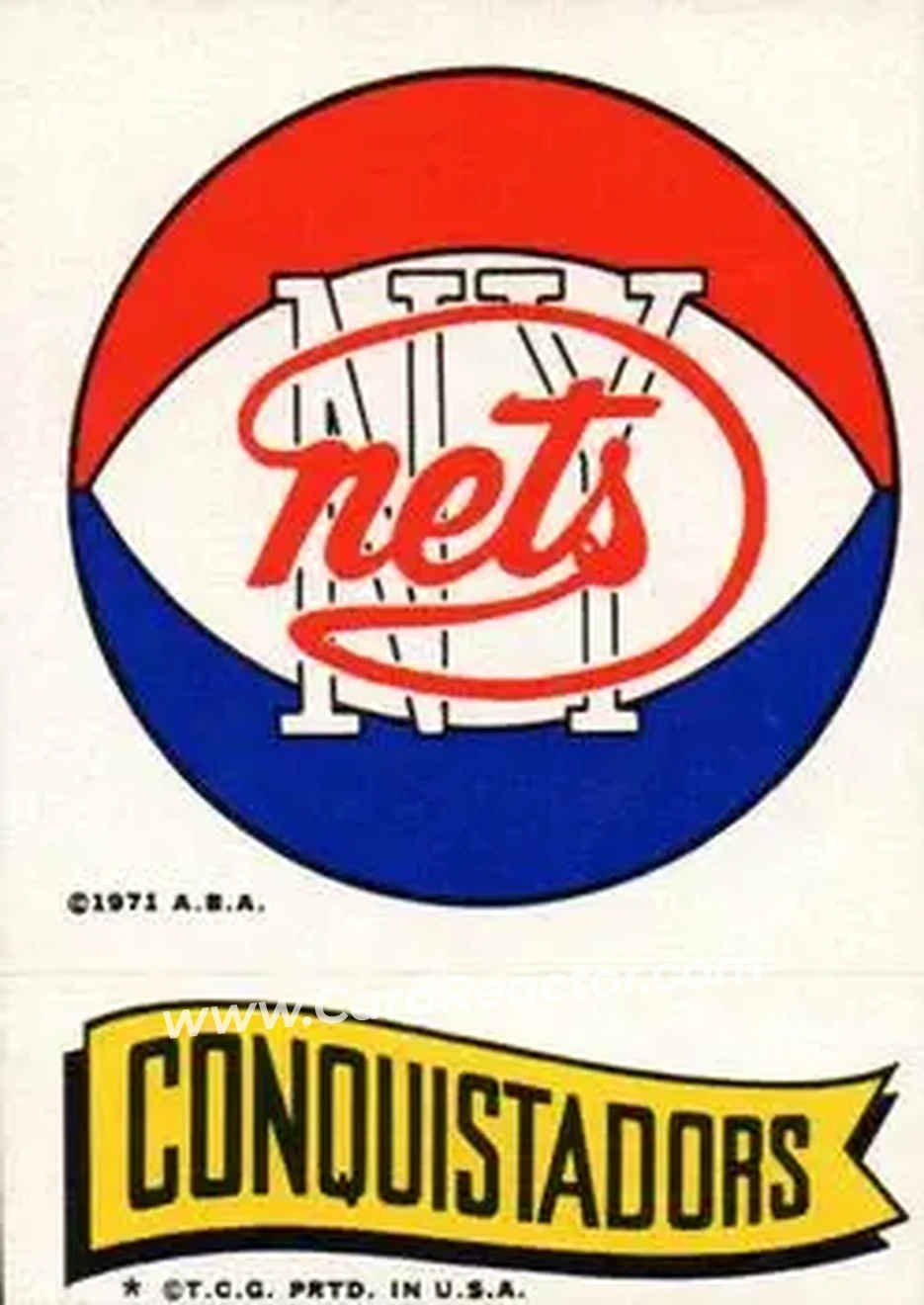 1973-74 Topps - Team Stickers #NNO - Card #NNO - Front