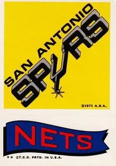 1973-74 Topps #NNO Team Stickers Card #NNO