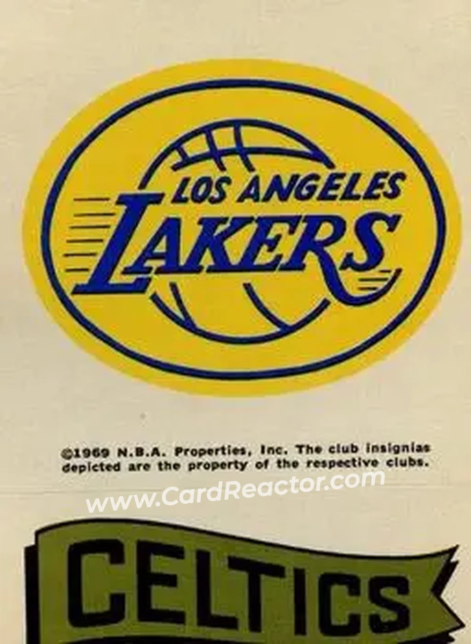 1973-74 Topps - Team Stickers #NNO - Card #NNO - Front 1973-74 Topps - Team Stickers #NNO - Card #NNO - Front