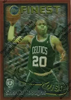 1995-96 Finest #DS2 Dish and Swish Card #DS2