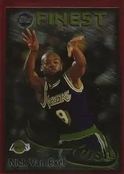 1995-96 Finest #DS13 Dish and Swish Card #DS13