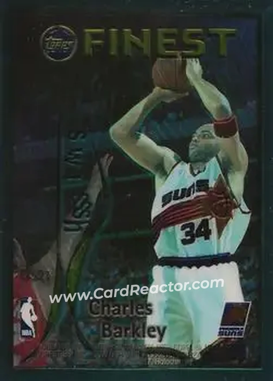 1995-96 Finest - Dish and Swish #DS21 - Card #DS21 - Phoenix Suns - Back 1995-96 Finest - Dish and Swish #DS21 - Card #DS21 - Phoenix Suns - Back