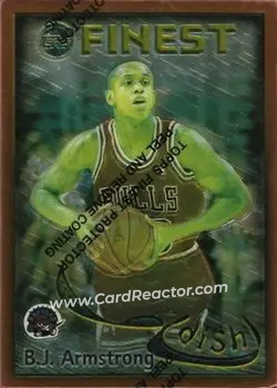 1995-96 Finest - Dish and Swish #DS26 - Card #DS26 - Toronto Raptors - Front