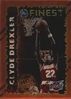 1995-96 Finest #HS3 Hot Stuff Clyde Drexler