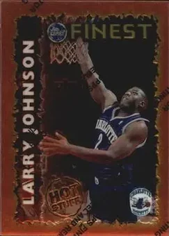 1995-96 Finest #HS7 Hot Stuff Larry Johnson