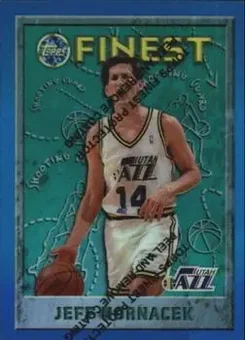 1995-96 Finest - Refractors #48 - Jeff Hornacek - Utah Jazz