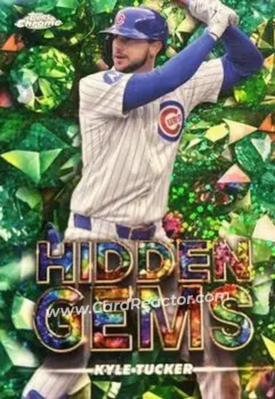 2025 Bowman Chrome - Hidden Gems #HG-28 - Kyle Tucker - Chicago Cubs - Front