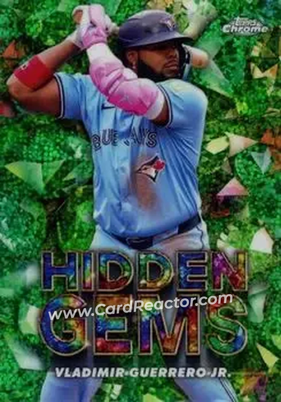 2025 Bowman Chrome - Hidden Gems #HG-34 - Vladimir Guerrero Jr. - Toronto Blue Jays - Front