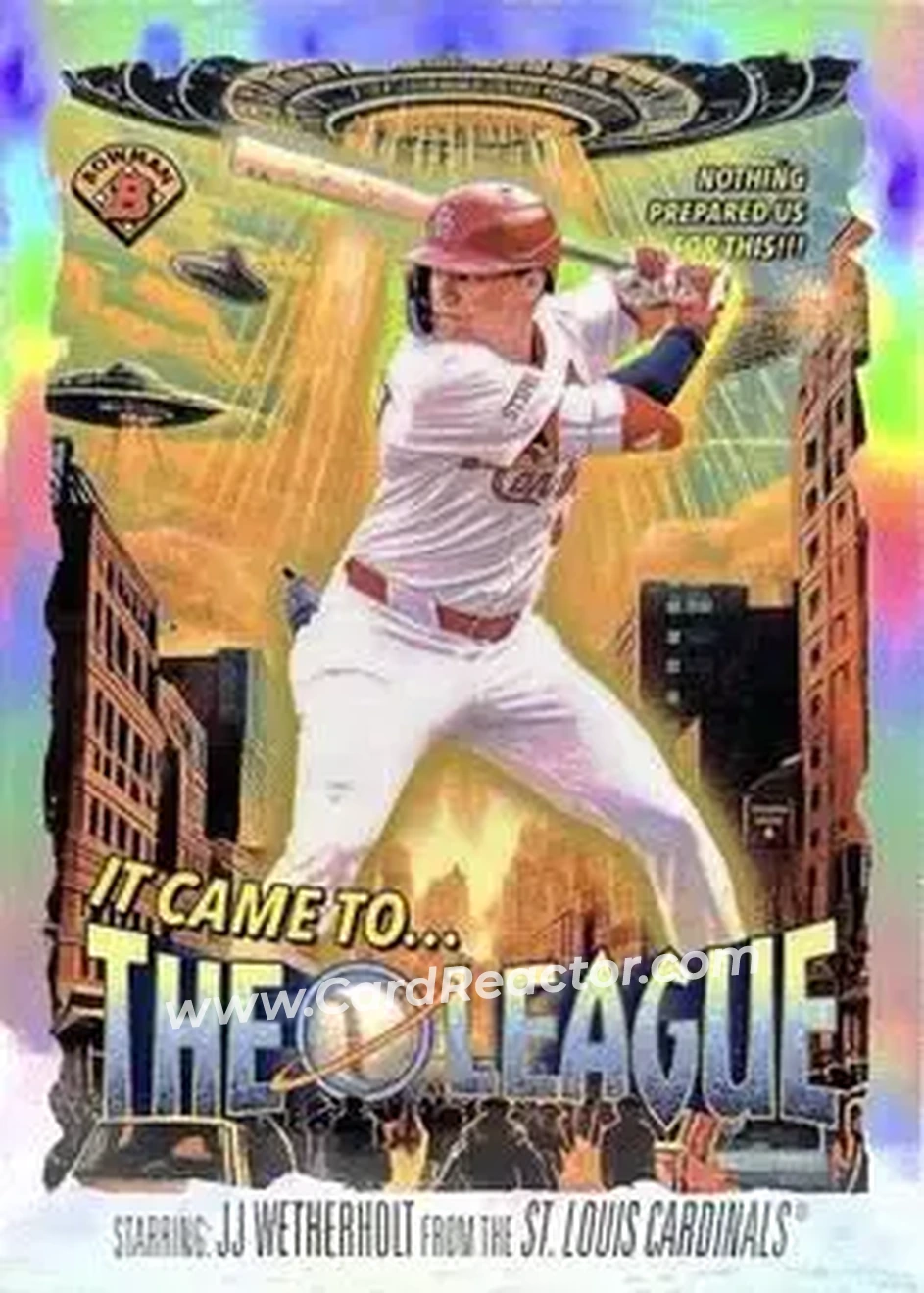 2025 Bowman Chrome - It Came To The League #IT-2 - JJ Wetherholt - St. Louis Cardinals - Front