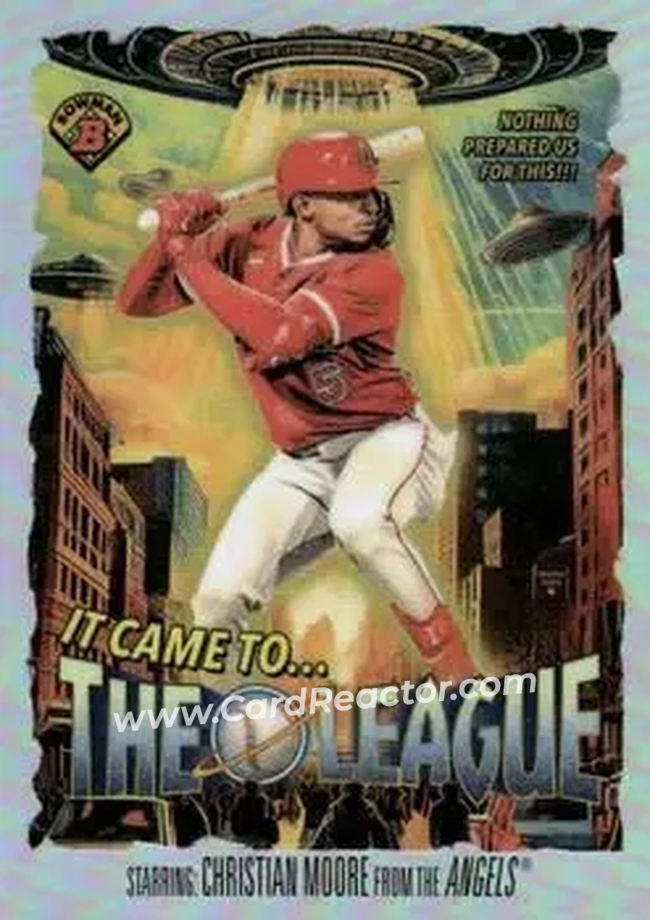 2025 Bowman Chrome - It Came To The League #IT-6 - Christian Moore - Los Angeles Angels - Front