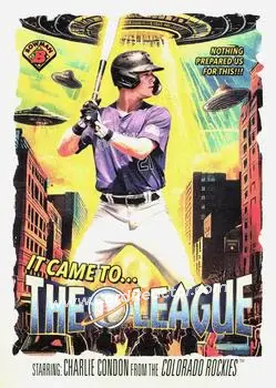 2025 Bowman Chrome - It Came To The League #IT-7 - Charlie Condon - Colorado Rockies - Front