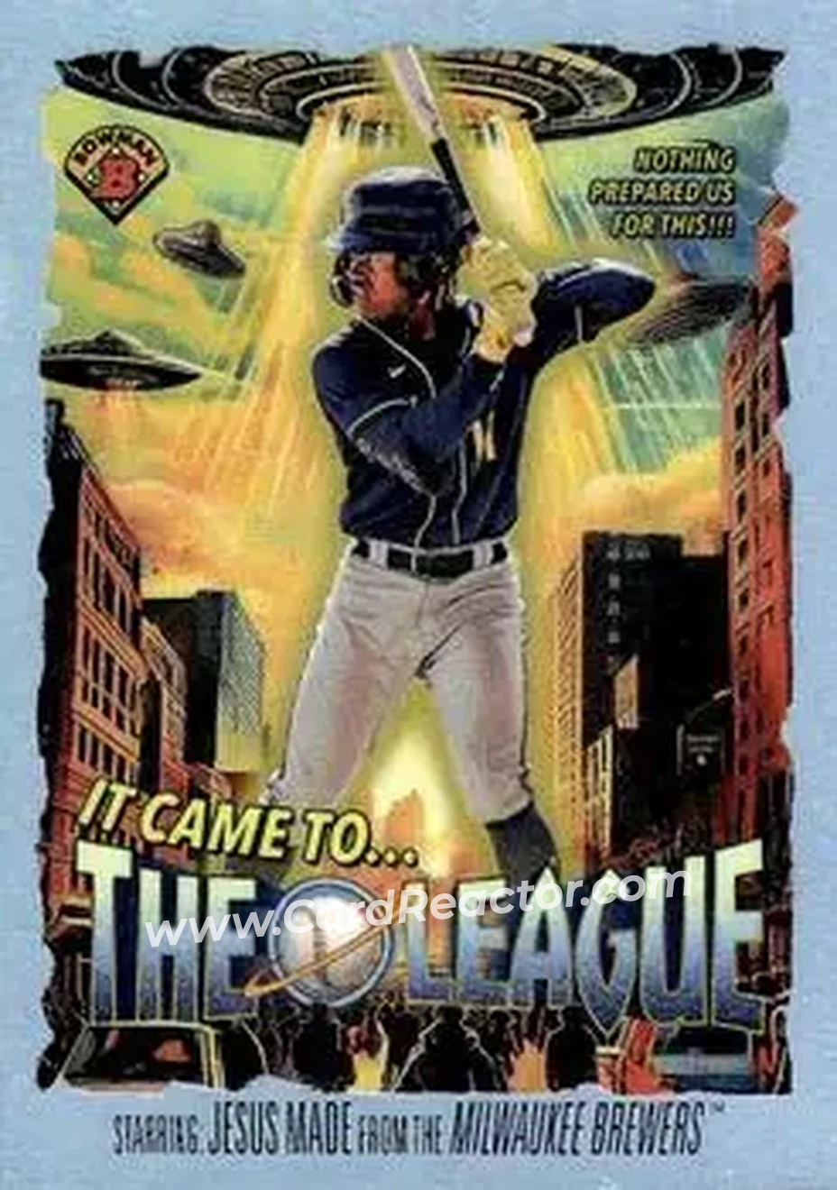 2025 Bowman Chrome - It Came To The League #IT-14 - Jesus Made - Milwaukee Brewers - Front
