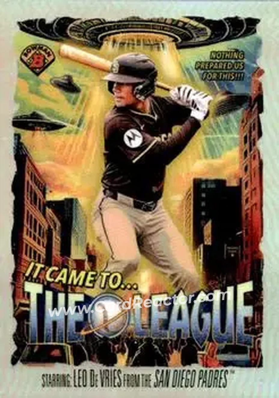 2025 Bowman Chrome - It Came To The League #IT-17 - Leo De Vries - San Diego Padres - Front