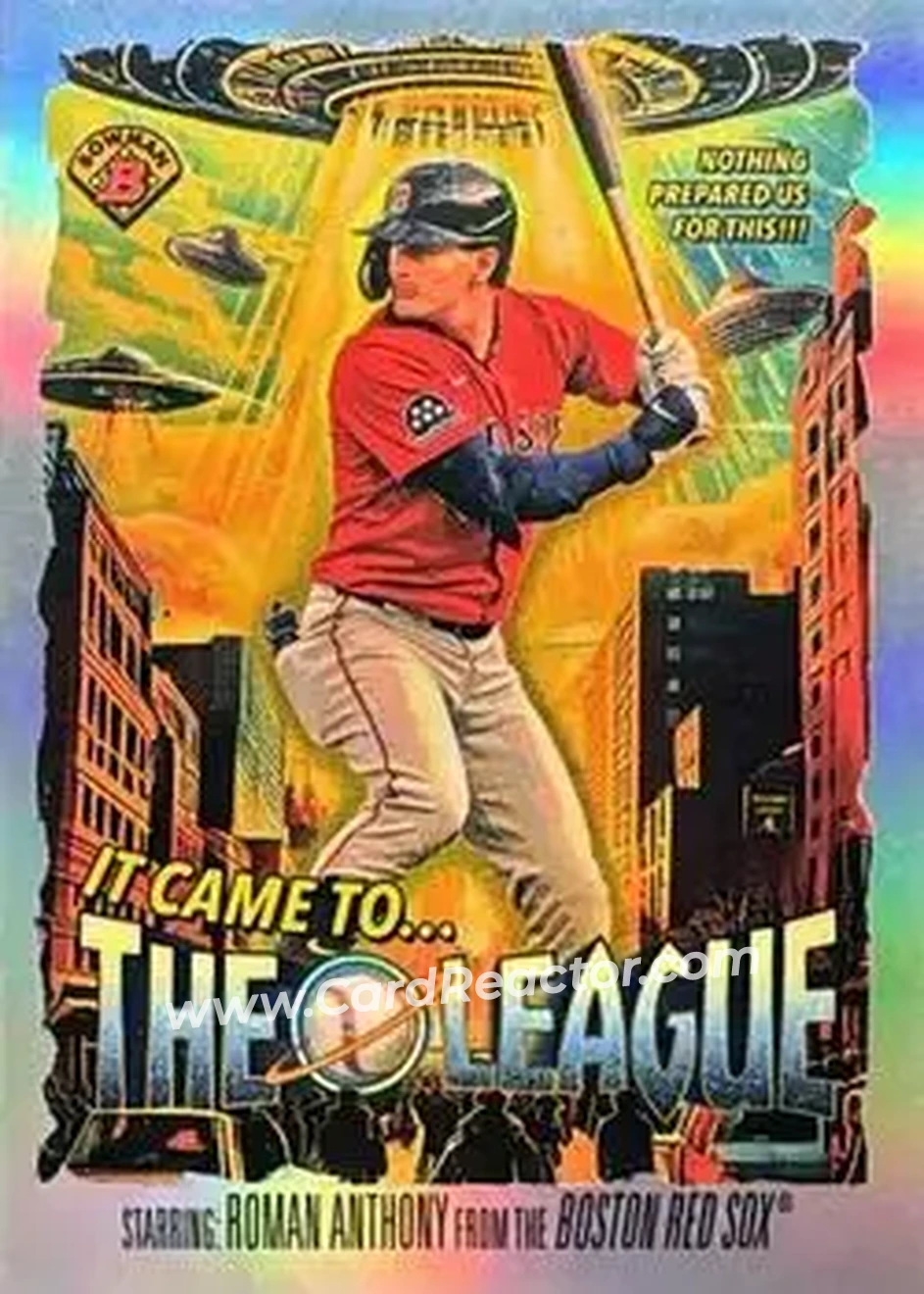 2025 Bowman Chrome - It Came To The League #IT-19 - Roman Anthony - Boston Red Sox - Front