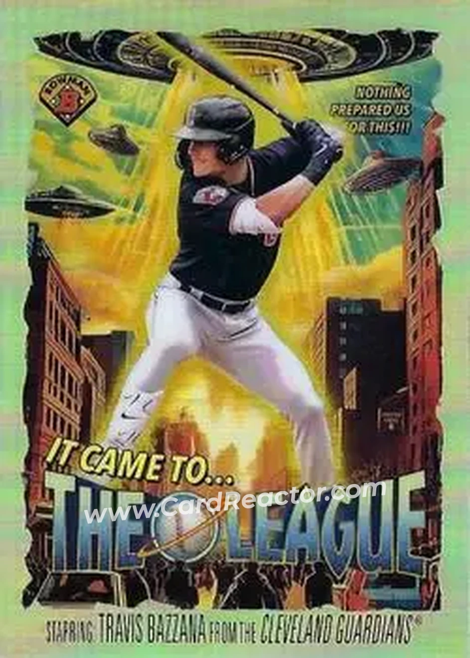 2025 Bowman Chrome - It Came To The League #IT-20 - Travis Bazzana - Cleveland Guardians - Front