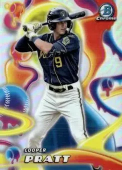 2025 Bowman Chrome #MM-9 Melt Mashers Cooper Pratt