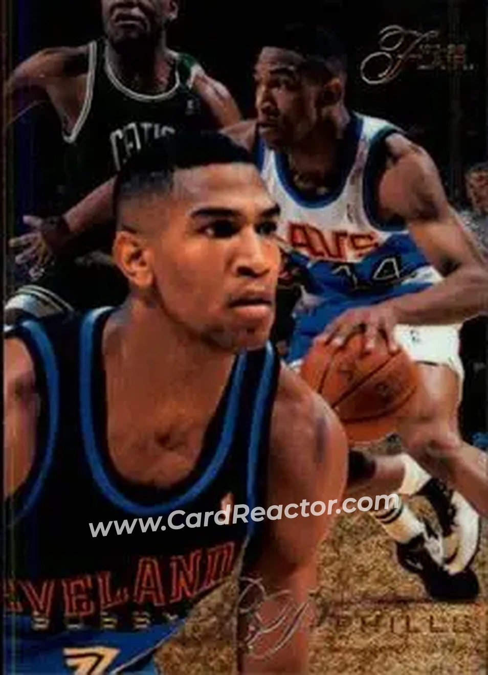1995-96 Flair #22 - Bobby Phills - Cleveland Cavaliers - Front