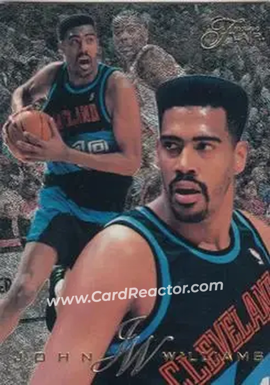 1995-96 Flair #24 - John Williams - Phoenix Suns - Front