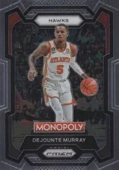 2023-24 Panini Prizm Monopoly #5 - Dejounte Murray - Atlanta Hawks