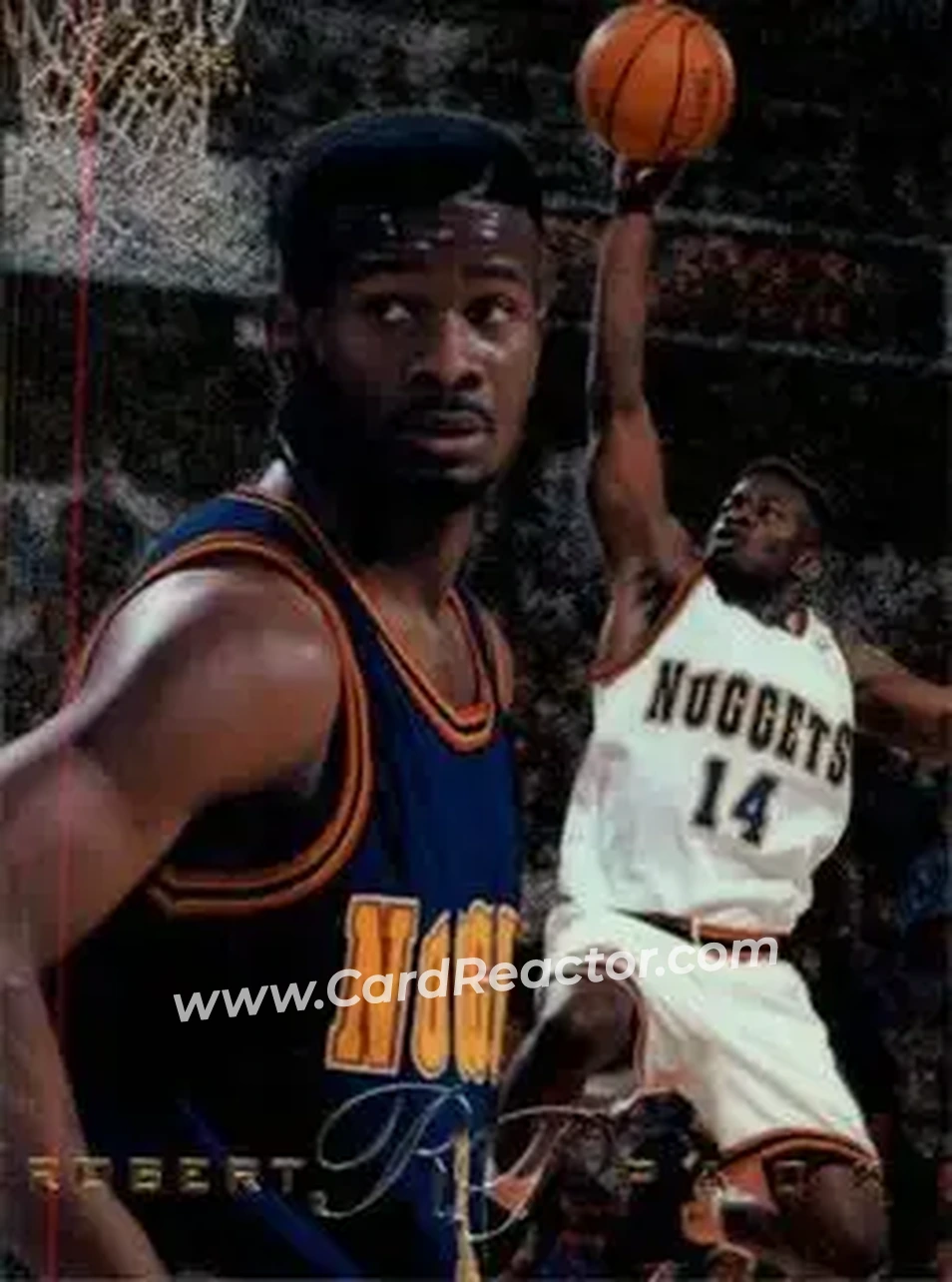 1995-96 Flair #32 - Robert Pack - Denver Nuggets - Front