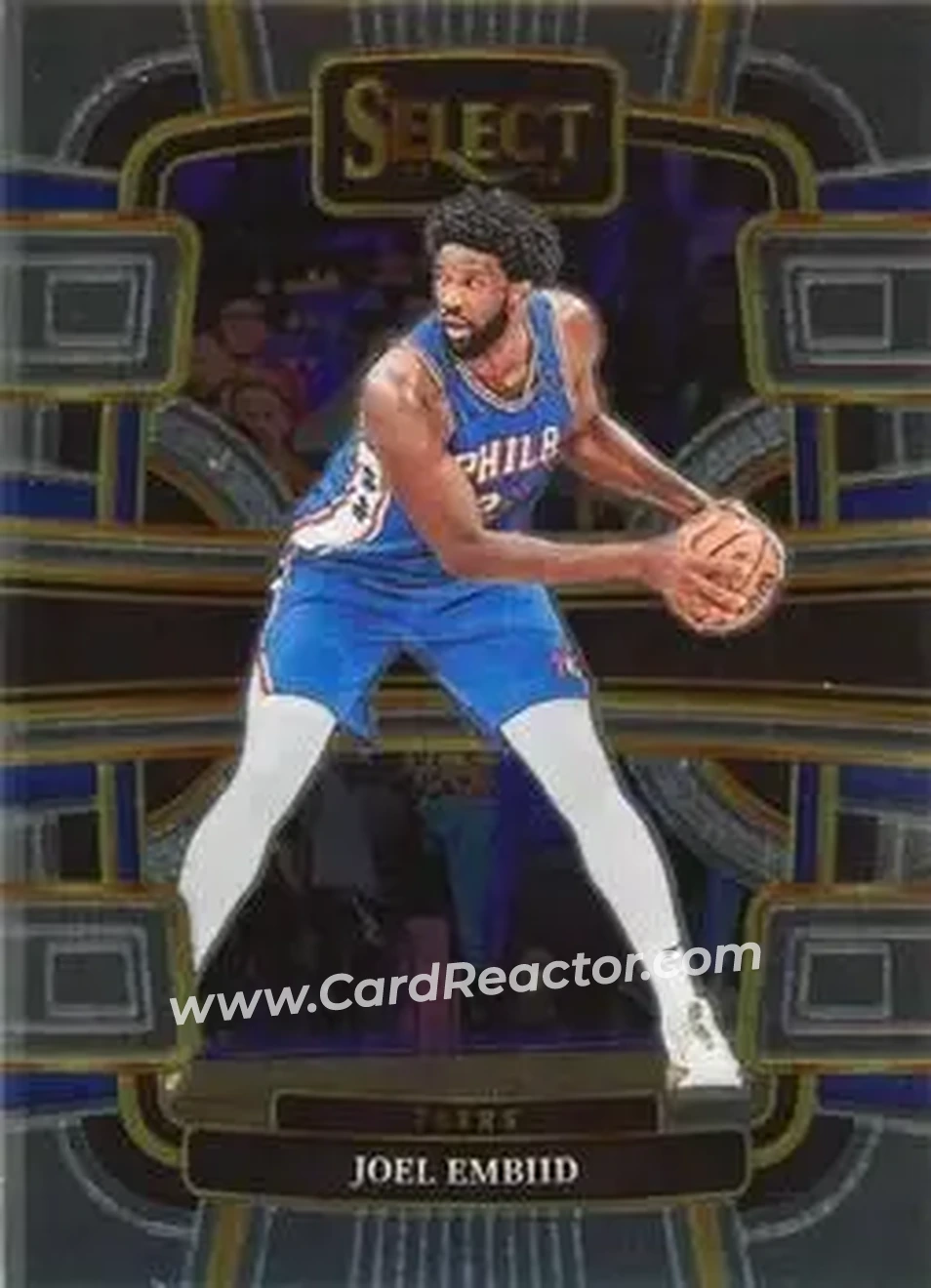 2023-24 Panini Select #4 - Joel Embiid - Philadelphia 76ers