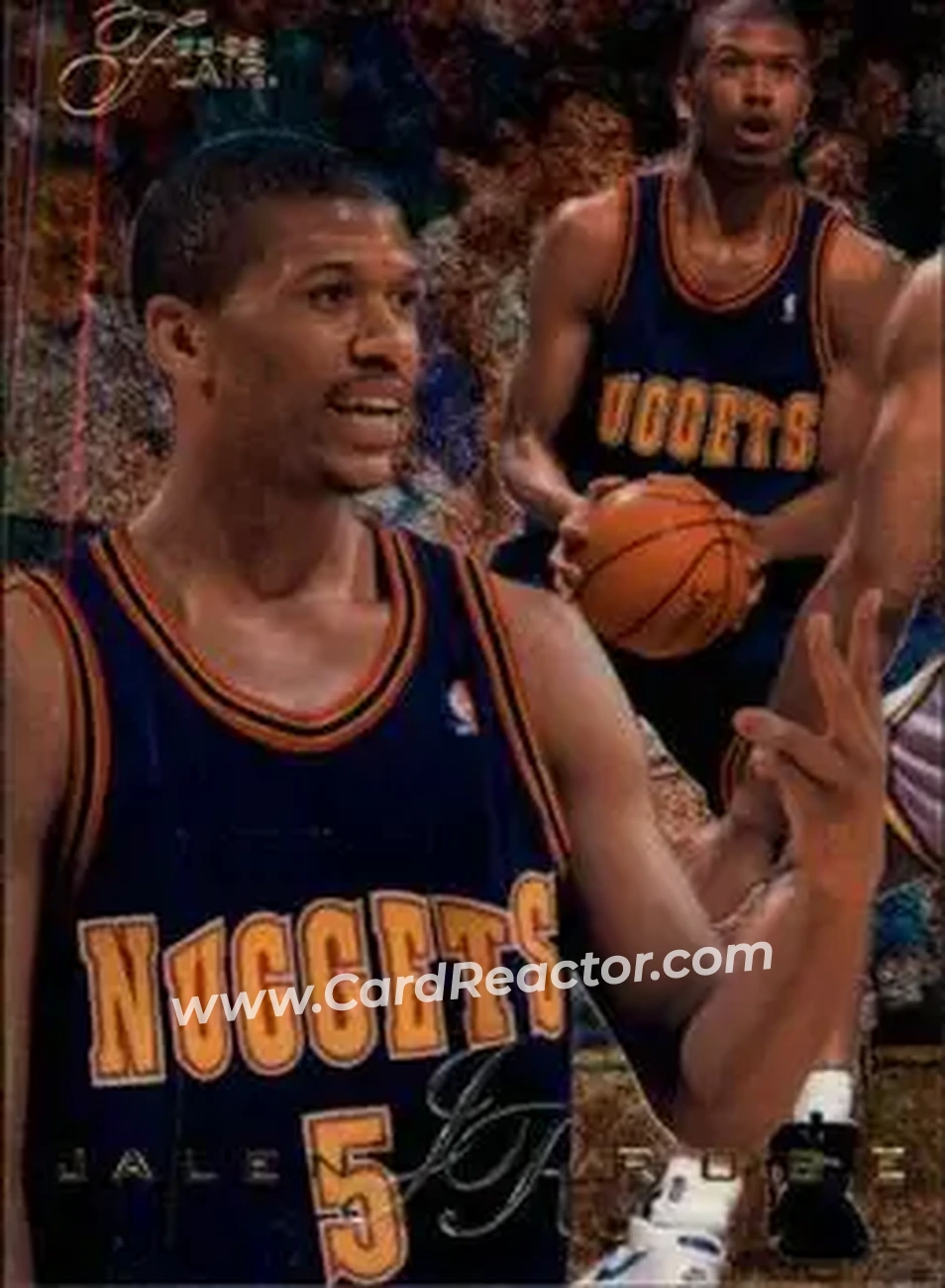 1995-96 Flair #33 - Jalen Rose - Denver Nuggets - Front