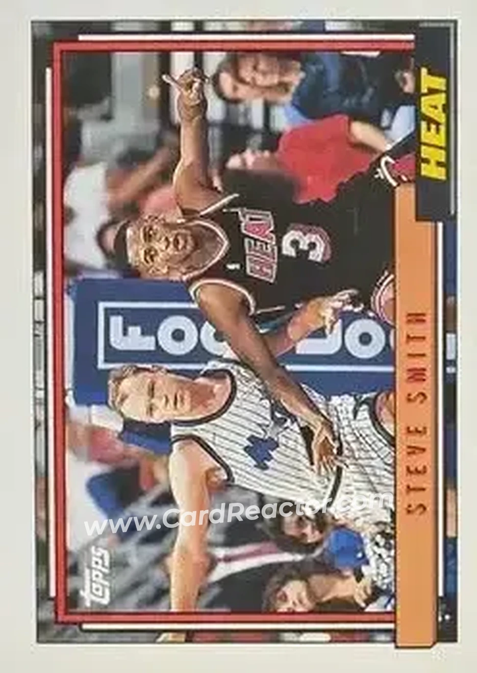1992-93 Topps #147 - Steve Smith - Miami Heat - Front