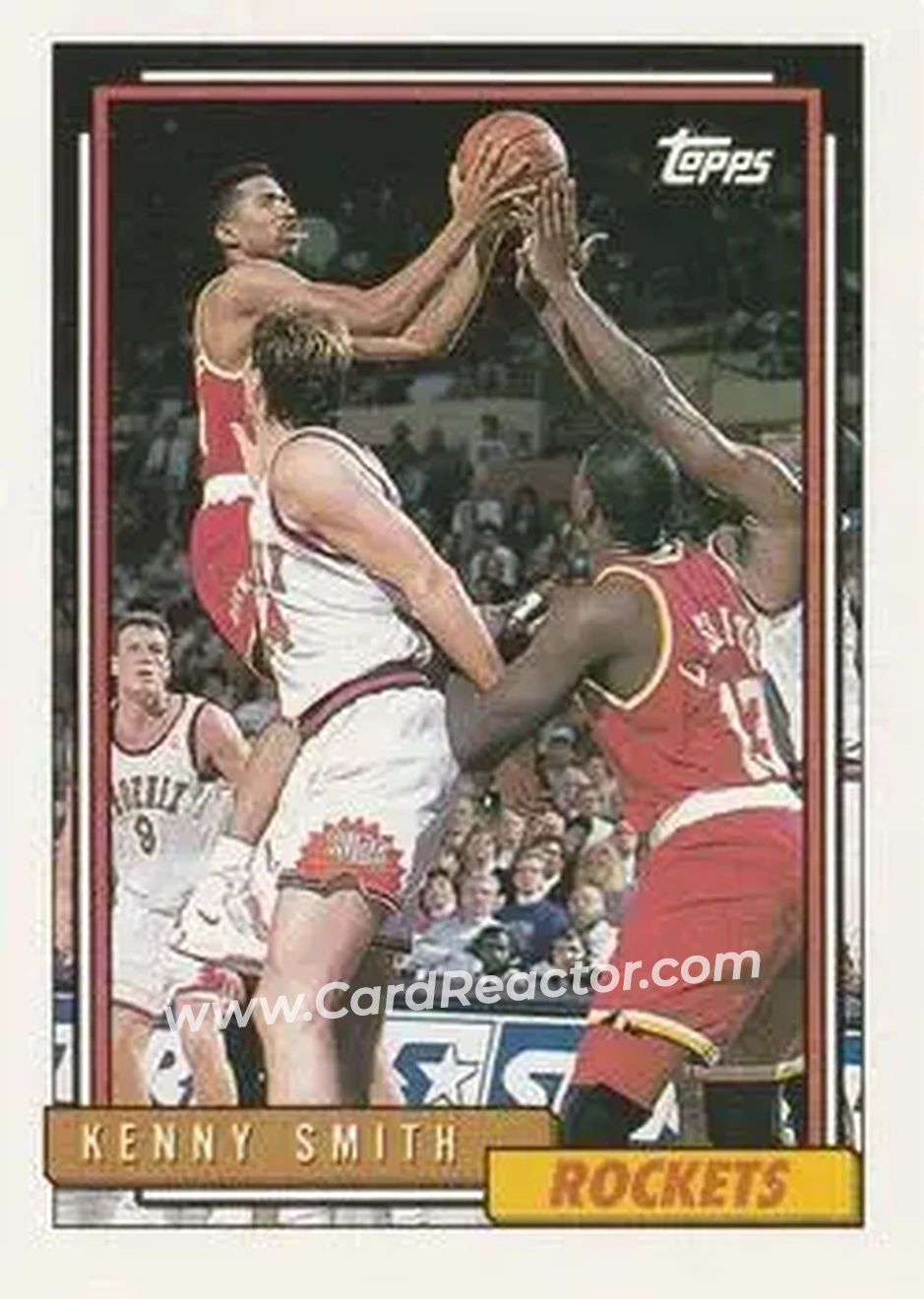 1992-93 Topps #170 - Kenny Smith - Houston Rockets - Front