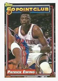 1992-93 Topps #211 - Patrick Ewing - New York Knicks