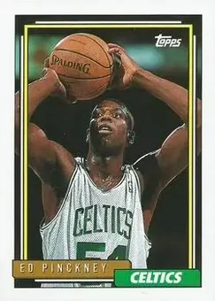 1992-93 Topps #231 - Ed Pinckney - Boston Celtics