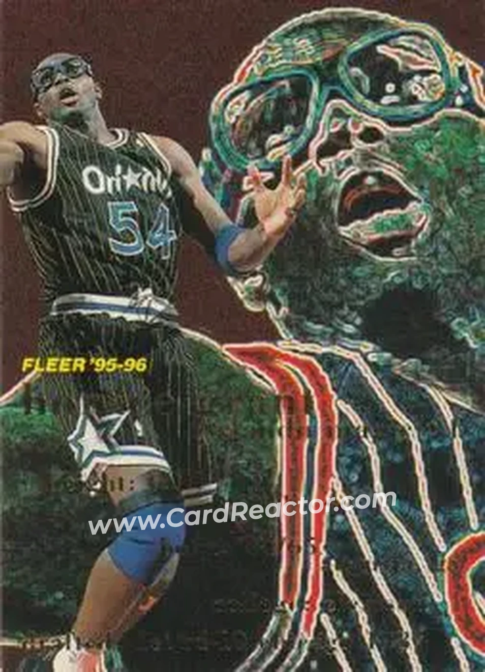 1995-96 Fleer #128 - Horace Grant - Orlando Magic - Front