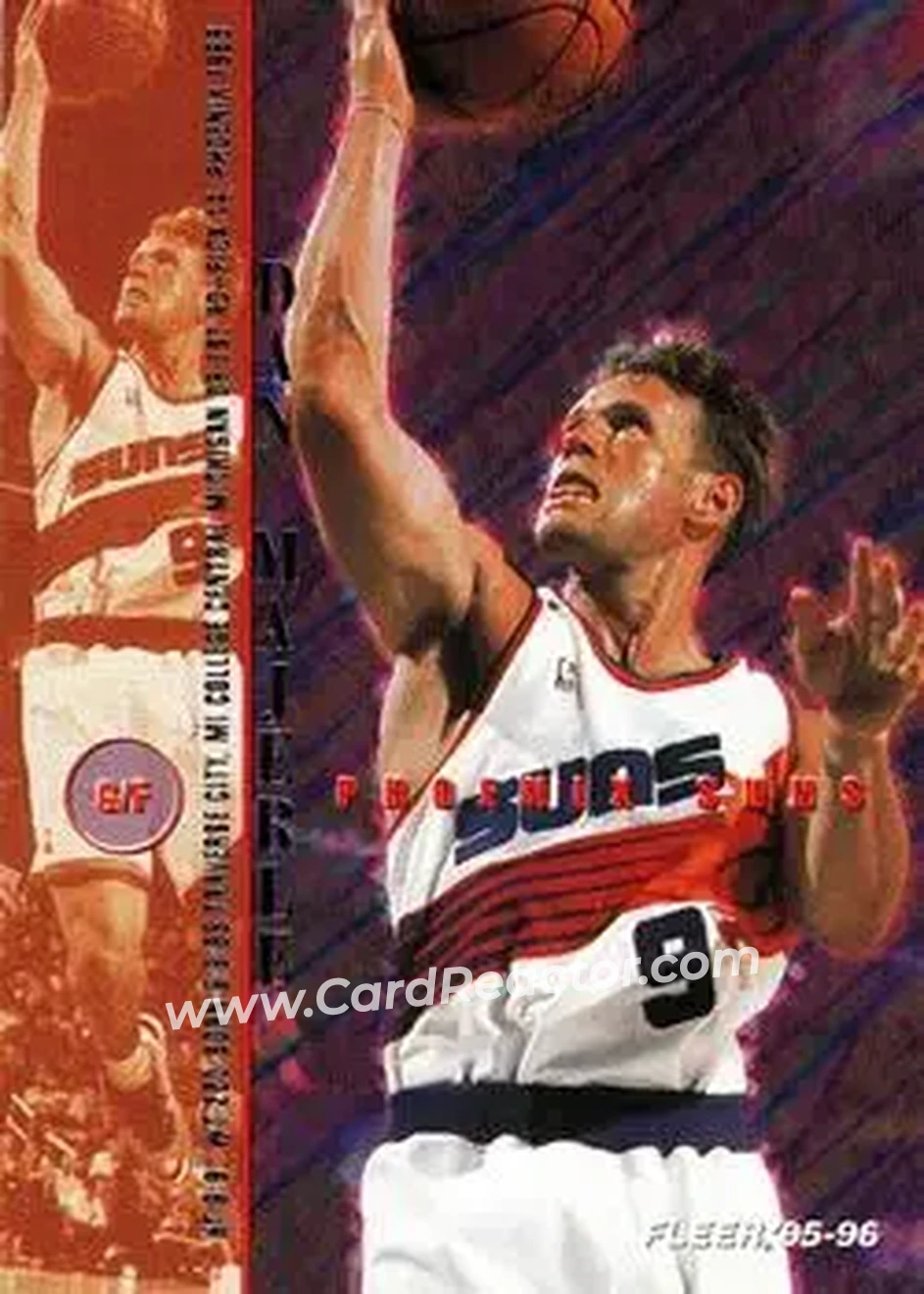 1995-96 Fleer #145 - Dan Majerle - Phoenix Suns - Front 1995-96 Fleer #145 - Dan Majerle - Phoenix Suns - Front