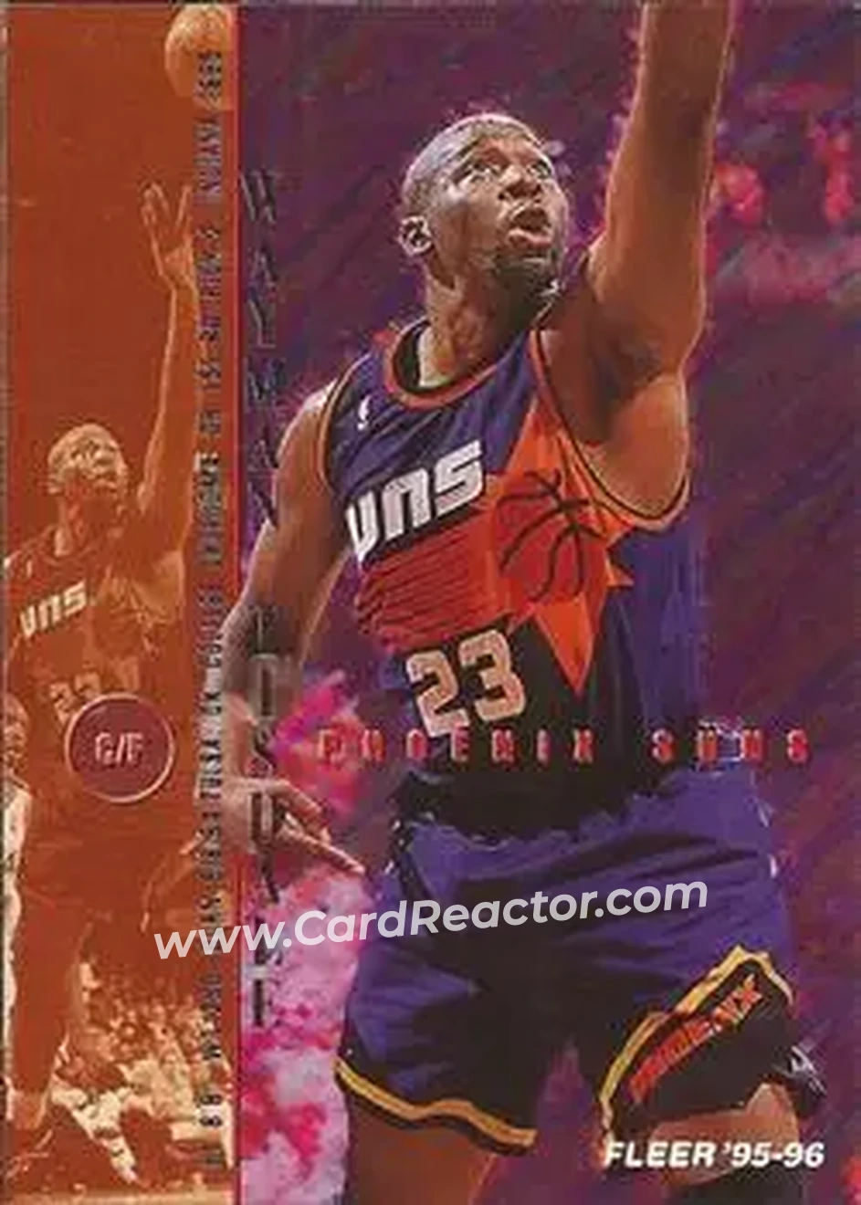 1995-96 Fleer #149 - Wayman Tisdale - Phoenix Suns - Front 1995-96 Fleer #149 - Wayman Tisdale - Phoenix Suns - Front