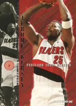 1995-96 Fleer #151 - Jerome Kersey - Portland Trail Blazers