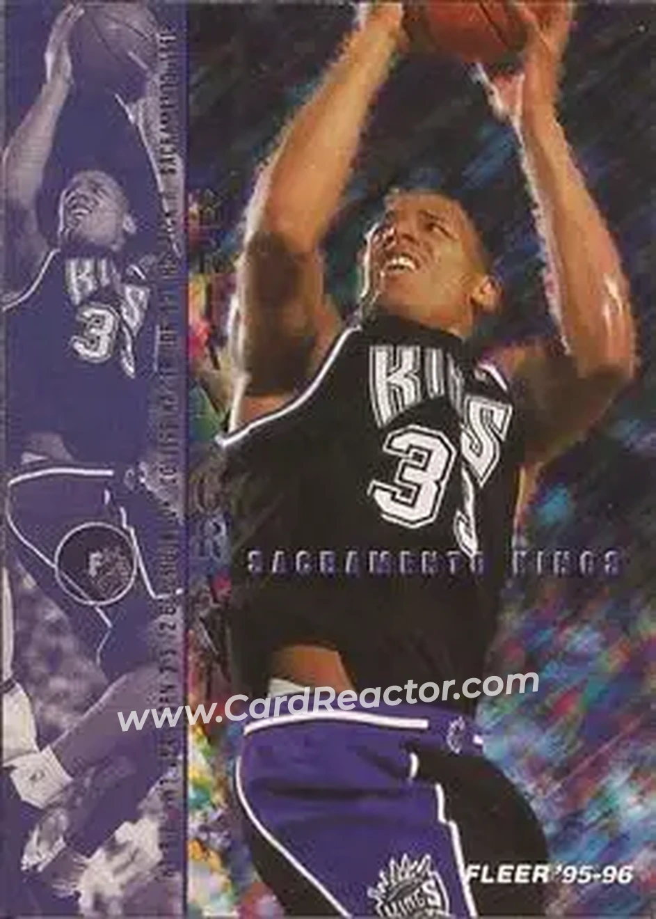 1995-96 Fleer #159 - Brian Grant - Sacramento Kings - Front