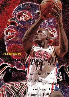 1995-96 Fleer #245 - Vernon Maxwell - Philadelphia 76ers