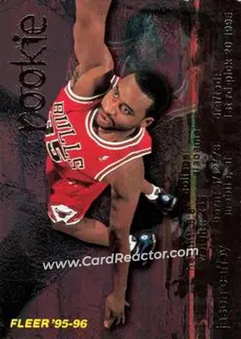 1995-96 Fleer #286 - Jason Caffey - Chicago Bulls - Front