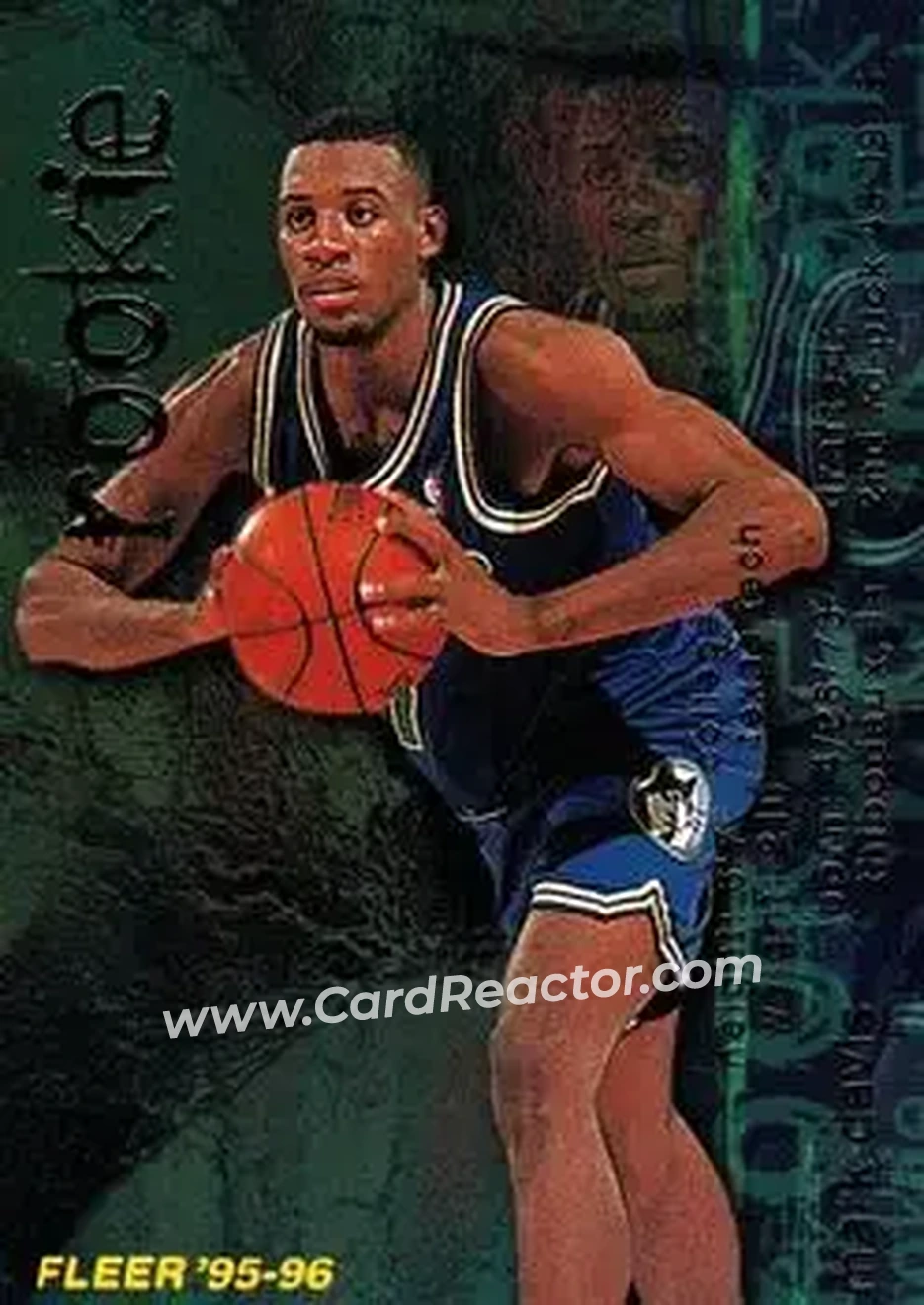 1995-96 Fleer #289 - Mark Davis - Minnesota Timberwolves - Front 1995-96 Fleer #289 - Mark Davis - Minnesota Timberwolves - Front