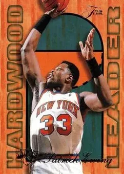 1995-96 Fleer - Flair Hardwood Leader #18 - Patrick Ewing - New York Knicks