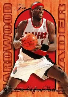 1995-96 Fleer - Flair Hardwood Leader #22 - Clifford Robinson - Portland Trail Blazers