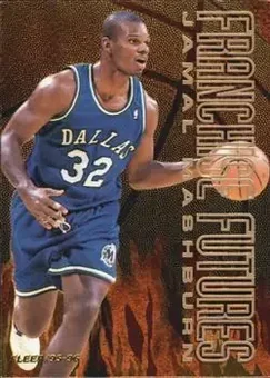 1995-96 Fleer - Franchise Futures #4 - Jamal Mashburn - Dallas Mavericks