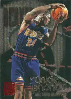 1995-96 Fleer - Rookie Phenom Hot Pack #2 - Antonio McDyess - Denver Nuggets