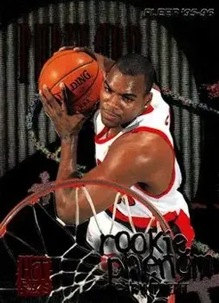 1995-96 Fleer - Rookie Phenom Hot Pack #9 - Gary Trent - Portland Trail Blazers